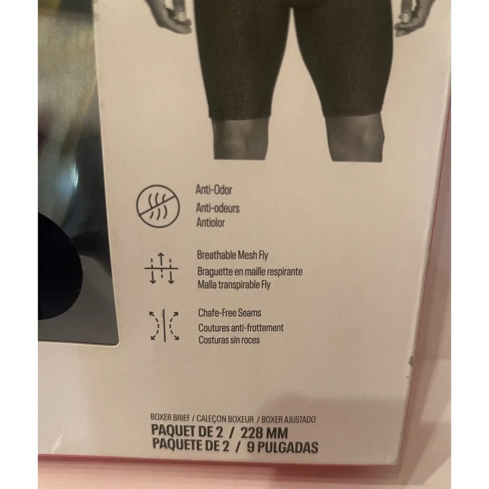 Under Armour 2 Pair Tech BoxerJock Anti-Odor Breathable‎ Mesh Fly 9